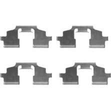 Hella | Zubehörsatz, Scheibenbremsbelag | 8DZ 355 203-671