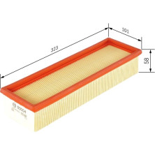 BOSCH | Luftfilter | 1 457 433 260