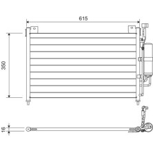 Valeo | Kondensator, Klimaanlage | 814038
