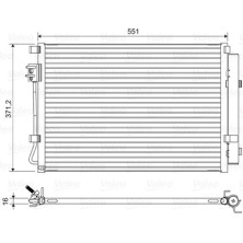 Valeo | Kondensator, Klimaanlage | 822581