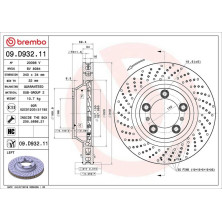 Brembo | Bremsscheibe | 09.D932.11