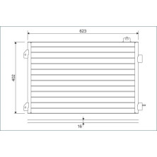 Valeo | Kondensator, Klimaanlage | 817646