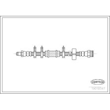 Corteco | Bremsschlauch | 19018597