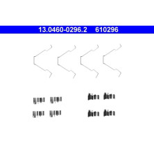 ATE | Zubehörsatz, Scheibenbremsbelag | 13.0460-0296.2