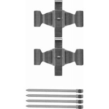 Hella | Zubehörsatz, Scheibenbremsbelag | 8DZ 355 204-311