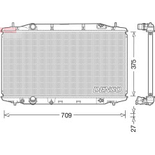Denso | Kühler, Motorkühlung | DRM40041