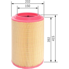 BOSCH | Luftfilter | F 026 400 073