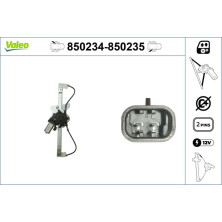 Valeo Fensterheber 850234