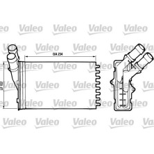 Valeo | Wärmetauscher, Innenraumheizung | 812005
