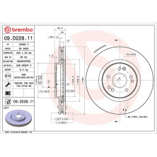 Brembo | Bremsscheibe | 09.D228.11