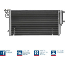 Nissens | Kondensator, Klimaanlage | 940764
