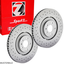 ZIMMERMANN 100.3358.52 Bremsscheibe – für Audi, Porsche, VW