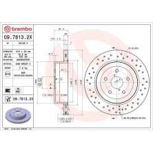 Brembo | Bremsscheibe | 09.7813.2X