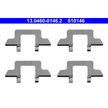ATE | Zubehörsatz, Scheibenbremsbelag | 13.0460-0146.2