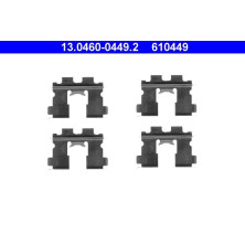ATE | Zubehörsatz, Scheibenbremsbelag | 13.0460-0449.2