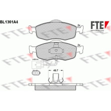 FTE | Bremsbelagsatz, Scheibenbremse | 9010140