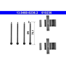 13.0460-0236.2 Zubehörsatz, Scheibenbremsbelag