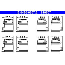 13.0460-0507.2 Zubehörsatz, Scheibenbremsbelag
