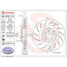 Brembo | Bremsscheibe | 09.B747.51