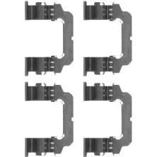 Hella | Zubehörsatz, Scheibenbremsbelag | 8DZ 355 204-621