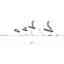 17.6074 Seilzug, Feststellbremse