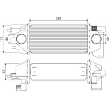 Valeo | Ladeluftkühler | 822921