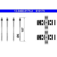 13.0460-0175.2 Zubehörsatz, Scheibenbremsbelag