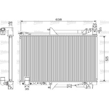 Valeo | Kühler, Motorkühlung | 733146