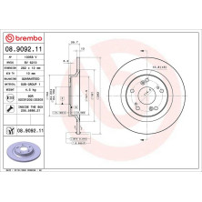 Brembo | Bremsscheibe | 08.9092.11