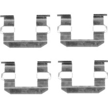 Hella | Zubehörsatz, Scheibenbremsbelag | 8DZ 355 203-131