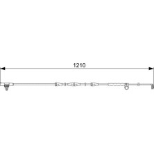 BOSCH Warnkontakt, Bremsbelagverschleiß 1 987 473 054