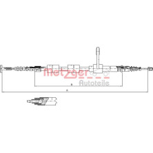 Metzger | Seilzug, Feststellbremse | 251.33