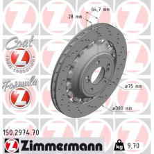 Zimmermann | Bremsscheibe | 150.2974.70