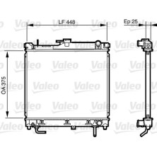 Valeo | Kühler, Motorkühlung | 735578