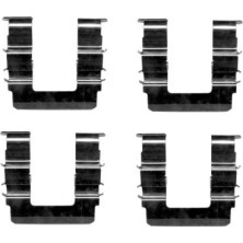 Hella | Zubehörsatz, Scheibenbremsbelag | 8DZ 355 204-441