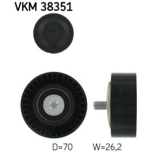 SKF | Umlenk-/Führungsrolle, Keilrippenriemen | VKM 38351