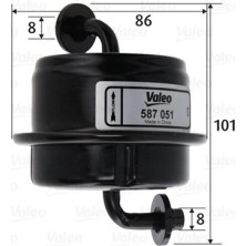 Valeo | Kraftstofffilter | 587051