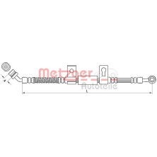 Metzger | Bremsschlauch | 4110831