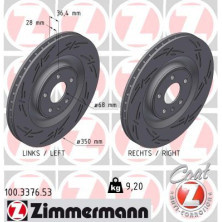 Zimmermann | Bremsscheibe | 100.3376.53