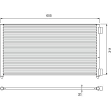 Valeo | Kondensator, Klimaanlage | 817799