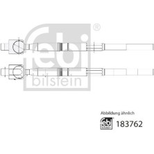 febi bilstein | Axialgelenk, Spurstange | 183762