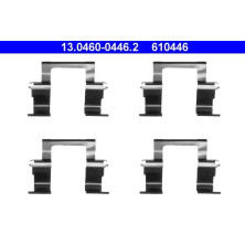 ATE | Zubehörsatz, Scheibenbremsbelag | 13.0460-0446.2