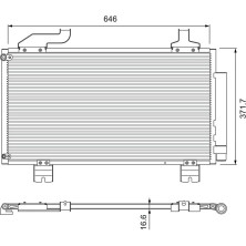 Valeo | Kondensator, Klimaanlage | 814417