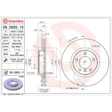 Brembo | Bremsscheibe | 09.5935.11