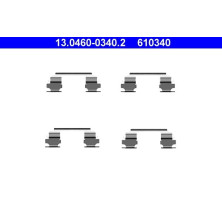 13.0460-0340.2 Zubehörsatz, Scheibenbremsbelag