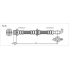 Metzger | Bremsschlauch | 4114757