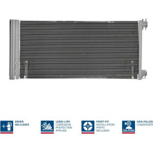 Nissens | Kondensator, Klimaanlage | 940596