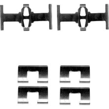 Hella | Zubehörsatz, Scheibenbremsbelag | 8DZ 355 202-571
