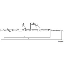 17.2584 Seilzug, Feststellbremse