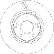 TRW | Bremsscheibe | DF6884S